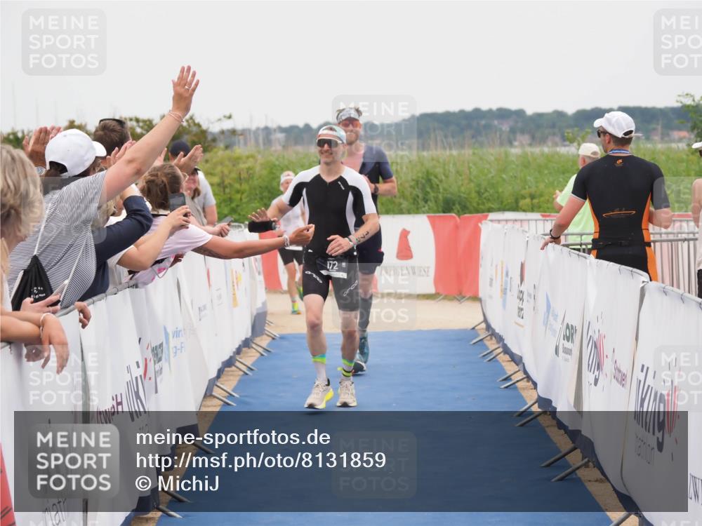 22.06.2025 - Viking Triathlon MichiJ http://msf.ph/oto/8131859 22.06.2025 15:42:12 Ziel 78, 172 meine-sportfotos.de