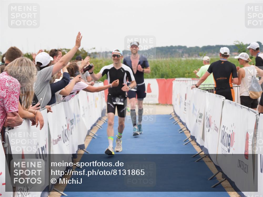 22.06.2025 - Viking Triathlon MichiJ http://msf.ph/oto/8131865 22.06.2025 15:42:13 Ziel 78, 172 meine-sportfotos.de