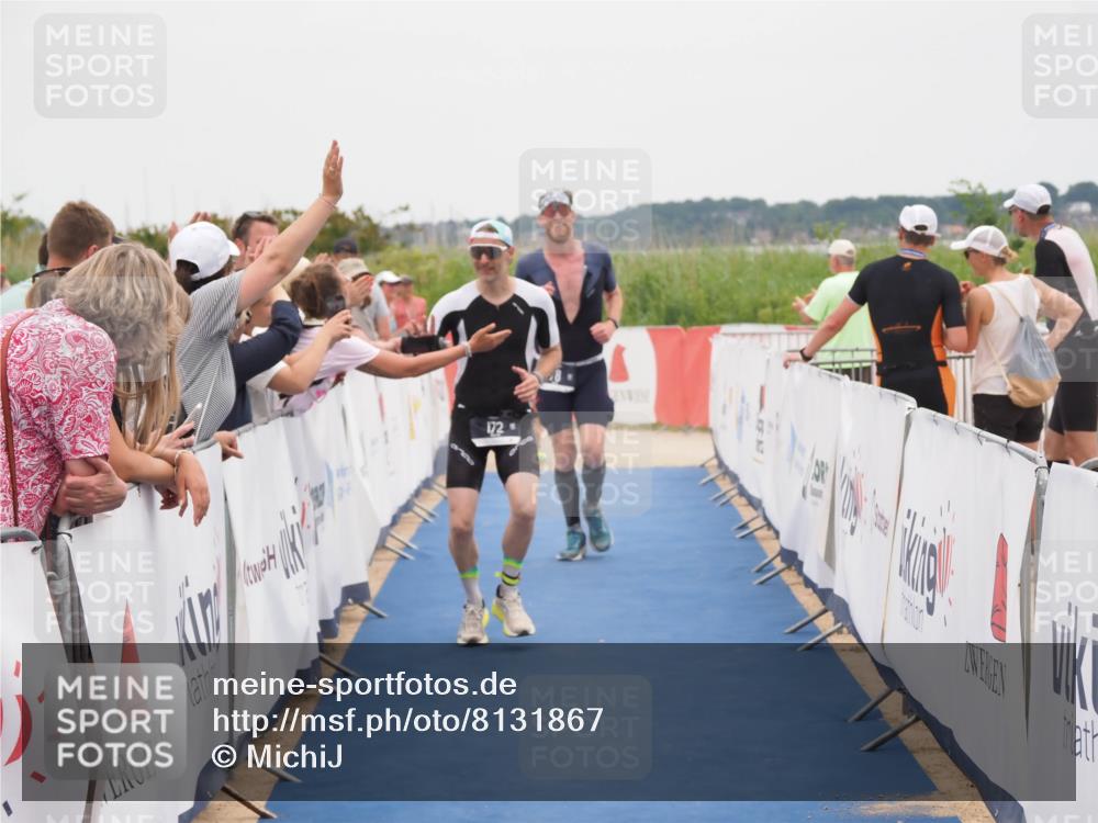 22.06.2025 - Viking Triathlon MichiJ http://msf.ph/oto/8131867 22.06.2025 15:42:13 Ziel 78, 172 meine-sportfotos.de