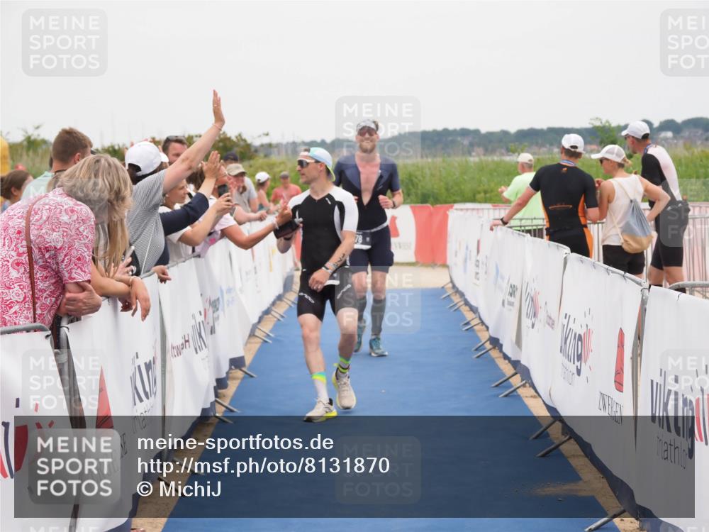 22.06.2025 - Viking Triathlon MichiJ http://msf.ph/oto/8131870 22.06.2025 15:42:14 Ziel 78, 172, 182 meine-sportfotos.de