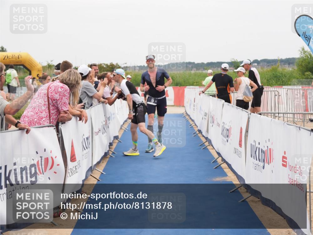 22.06.2025 - Viking Triathlon MichiJ http://msf.ph/oto/8131878 22.06.2025 15:42:15 Ziel 78, 172, 182 meine-sportfotos.de
