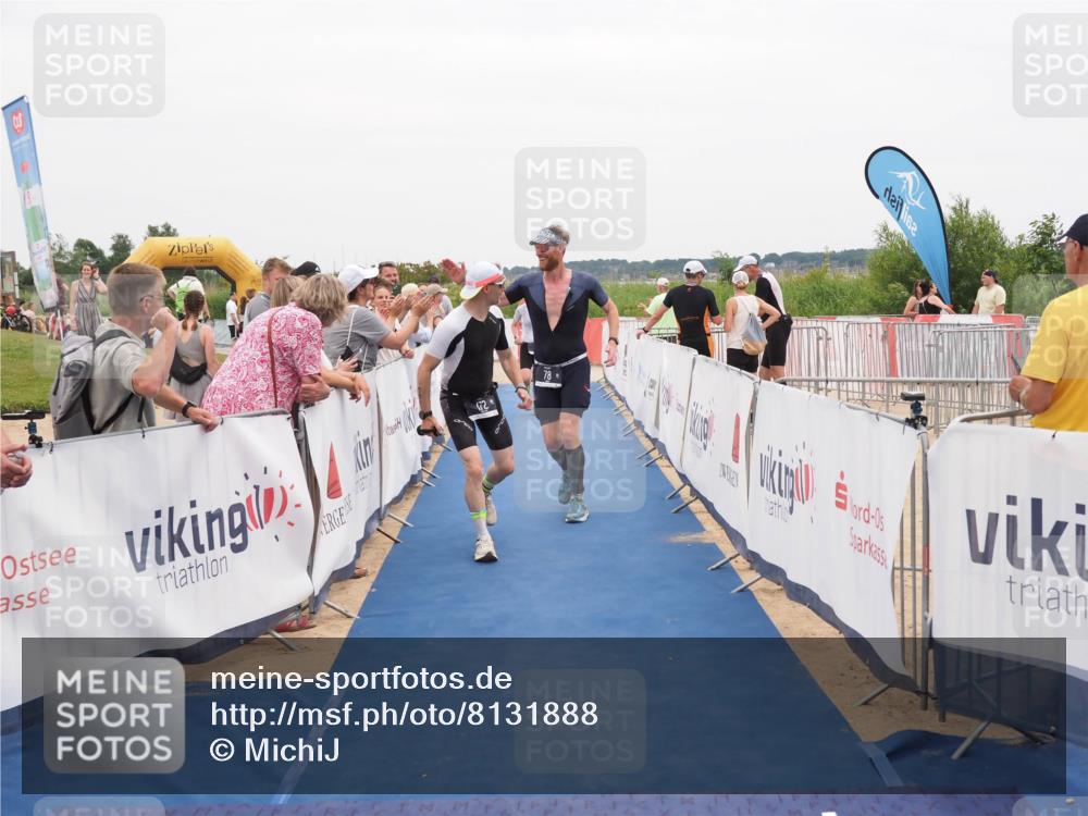 22.06.2025 - Viking Triathlon MichiJ http://msf.ph/oto/8131888 22.06.2025 15:42:16 Ziel 78, 172, 182 meine-sportfotos.de