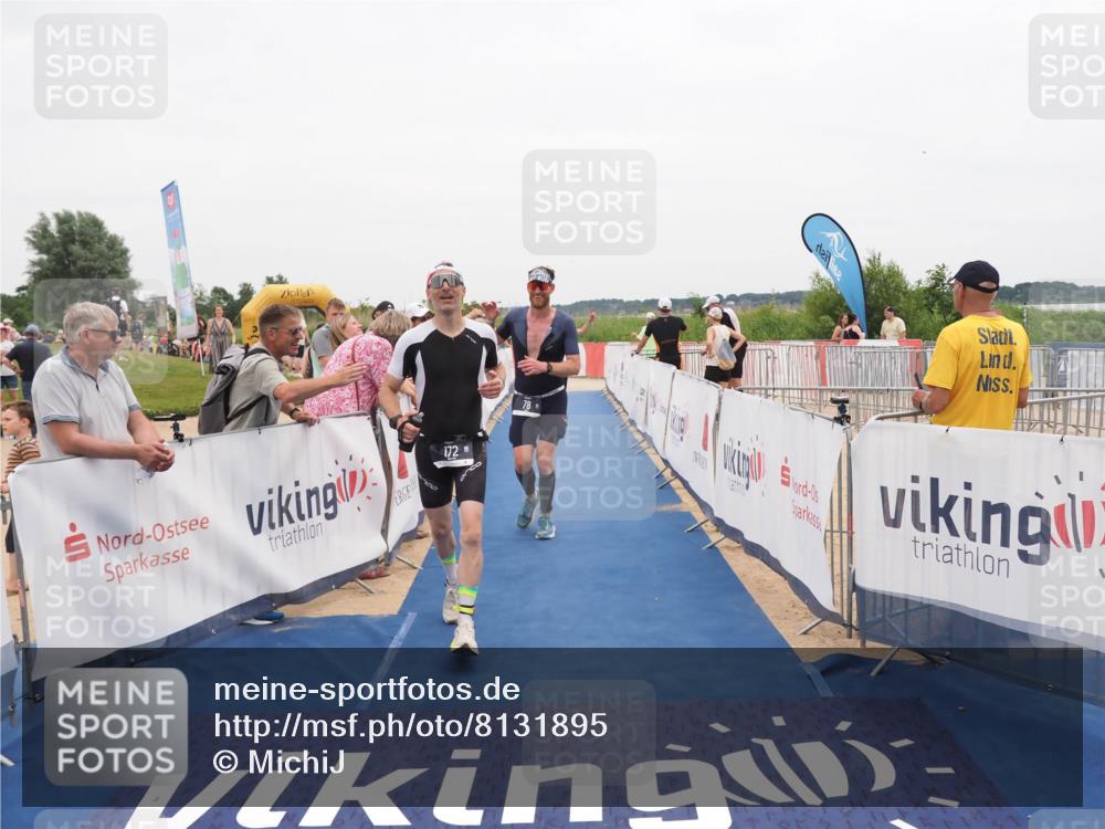 22.06.2025 - Viking Triathlon MichiJ http://msf.ph/oto/8131895 22.06.2025 15:42:17 Ziel 64, 78, 172, 182 meine-sportfotos.de