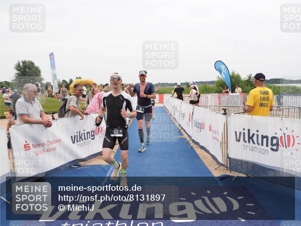 22.06.2025 - Viking Triathlon MichiJ http://msf.ph/oto/8131897 22.06.2025 15:42:17 Ziel 64, 78, 172, 182 meine-sportfotos.de