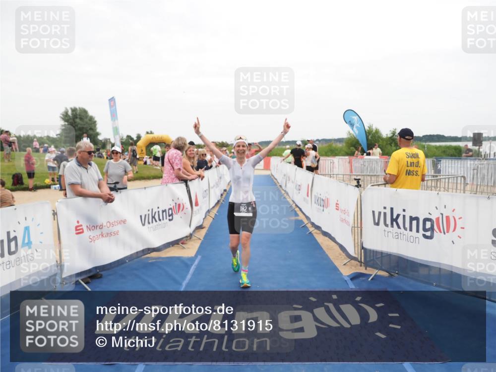 22.06.2025 - Viking Triathlon MichiJ http://msf.ph/oto/8131915 22.06.2025 15:42:21 Ziel 64, 78, 172, 182 meine-sportfotos.de
