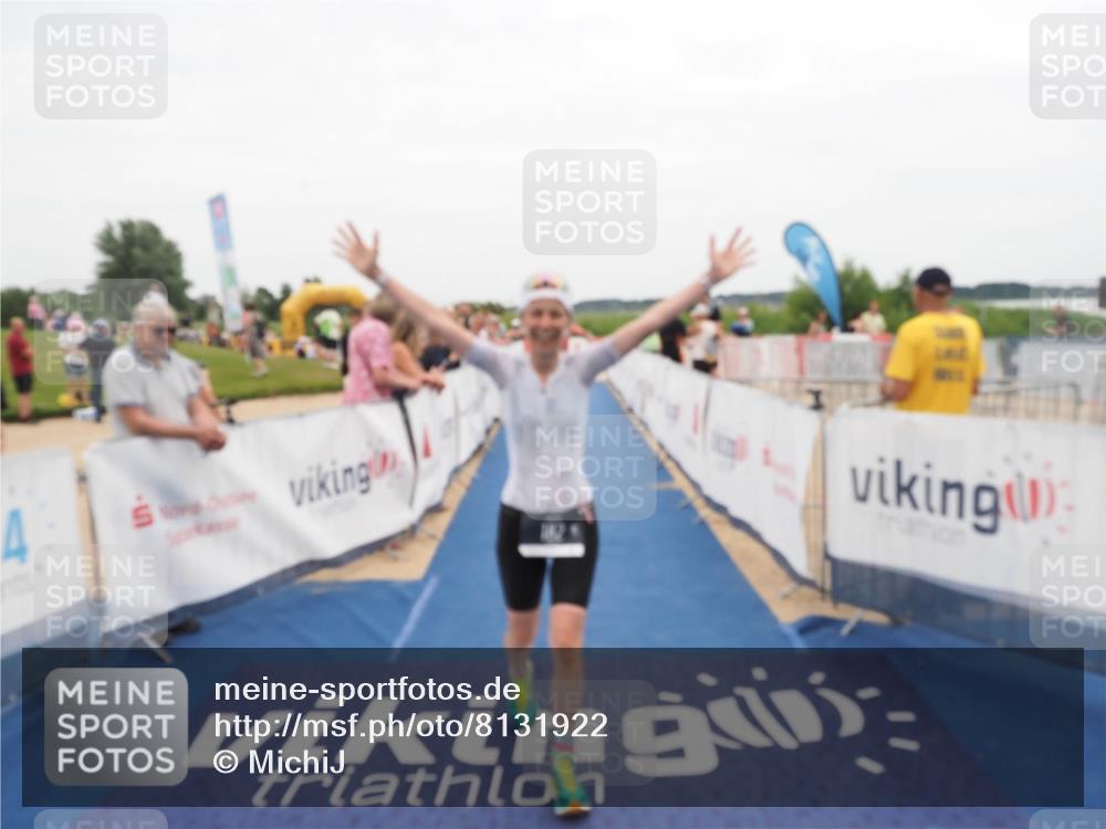22.06.2025 - Viking Triathlon MichiJ http://msf.ph/oto/8131922 22.06.2025 15:42:22 Ziel 64, 78, 182 meine-sportfotos.de