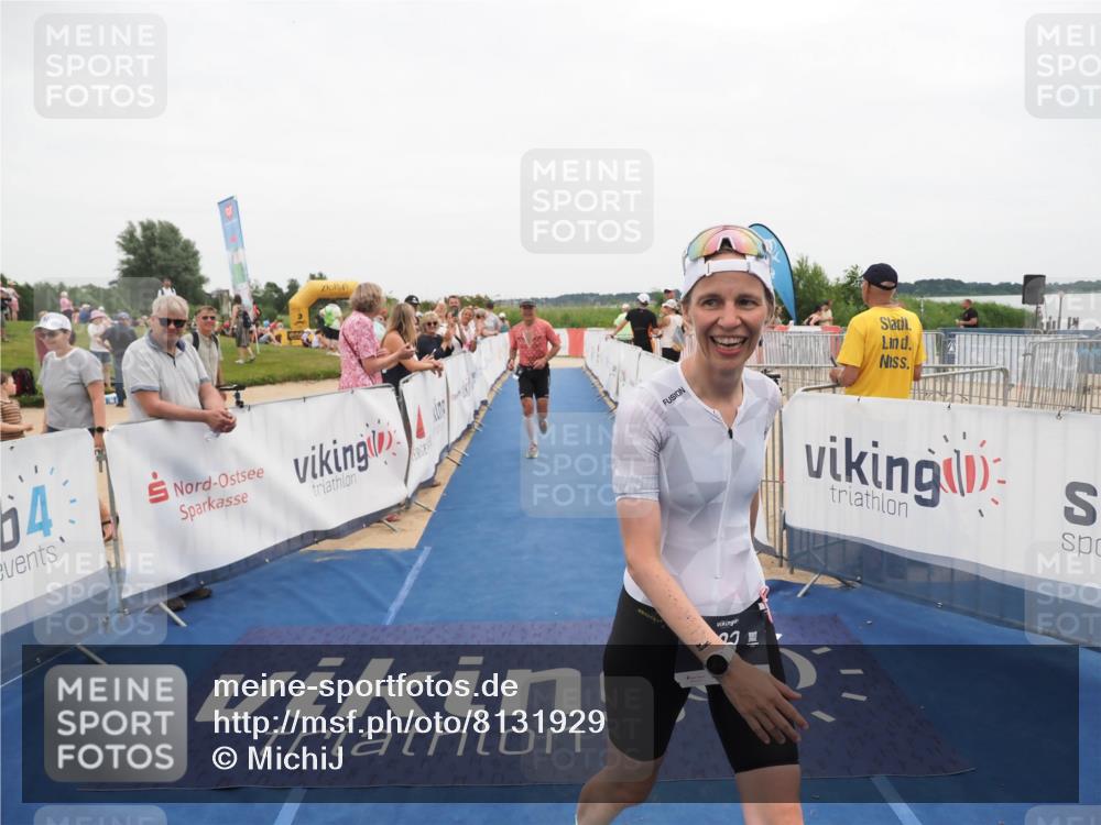 22.06.2025 - Viking Triathlon MichiJ http://msf.ph/oto/8131929 22.06.2025 15:42:22 Ziel 64, 78, 182 meine-sportfotos.de