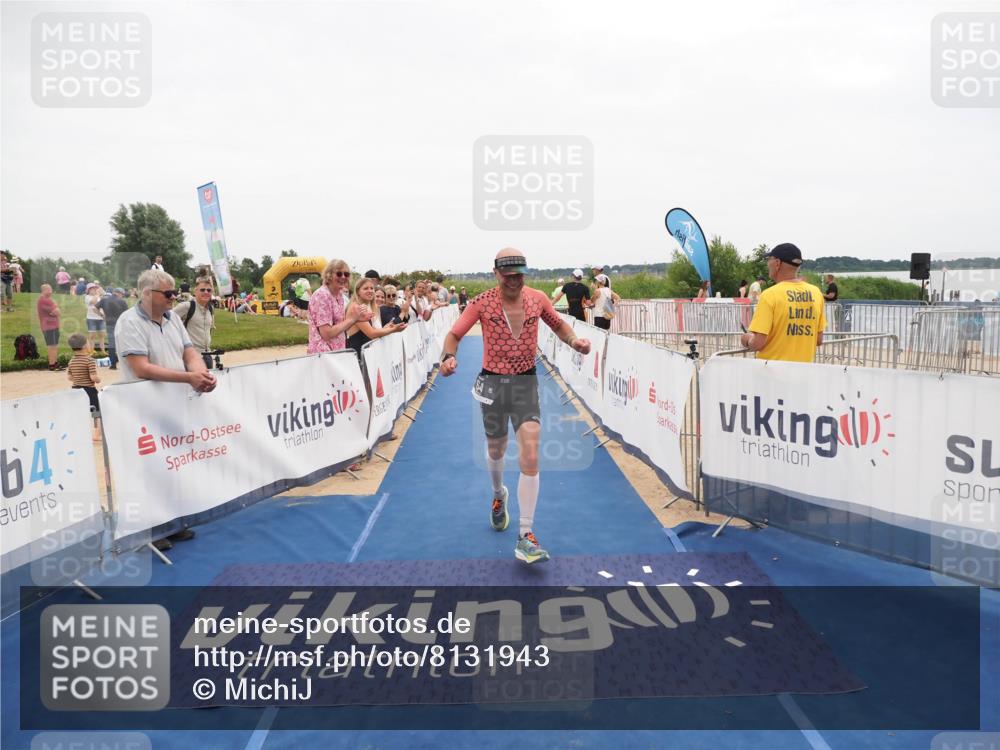 22.06.2025 - Viking Triathlon MichiJ http://msf.ph/oto/8131943 22.06.2025 15:42:24 Ziel 64, 182 meine-sportfotos.de