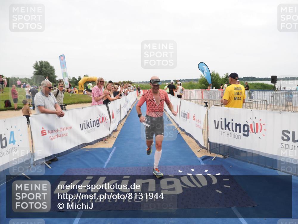 22.06.2025 - Viking Triathlon MichiJ http://msf.ph/oto/8131944 22.06.2025 15:42:24 Ziel 64, 182 meine-sportfotos.de