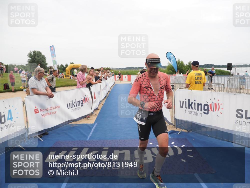 22.06.2025 - Viking Triathlon MichiJ http://msf.ph/oto/8131949 22.06.2025 15:42:25 Ziel 64, 182, 221 meine-sportfotos.de
