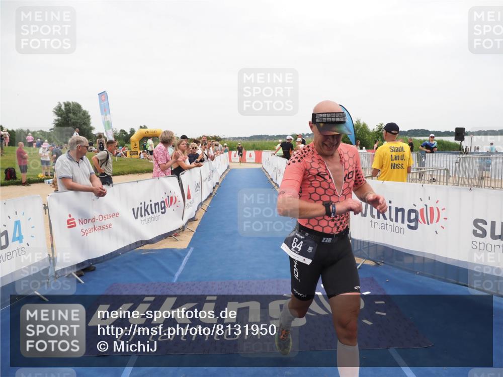22.06.2025 - Viking Triathlon MichiJ http://msf.ph/oto/8131950 22.06.2025 15:42:25 Ziel 64, 182, 221 meine-sportfotos.de