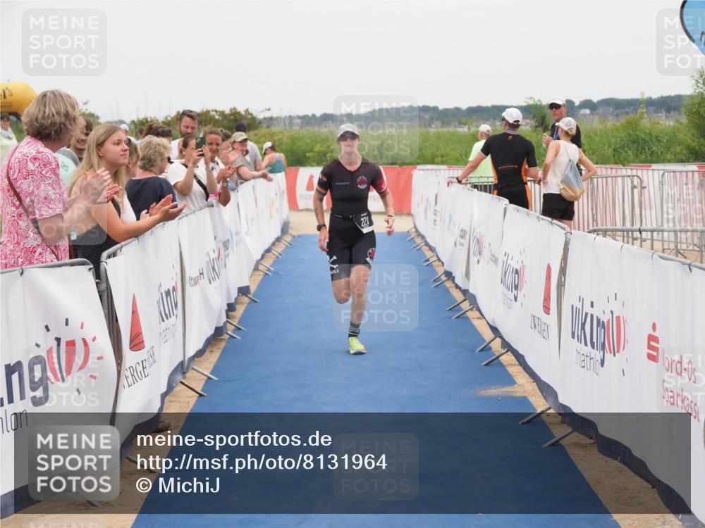 22.06.2025 - Viking Triathlon MichiJ http://msf.ph/oto/8131964 22.06.2025 15:42:30 Ziel 221 meine-sportfotos.de