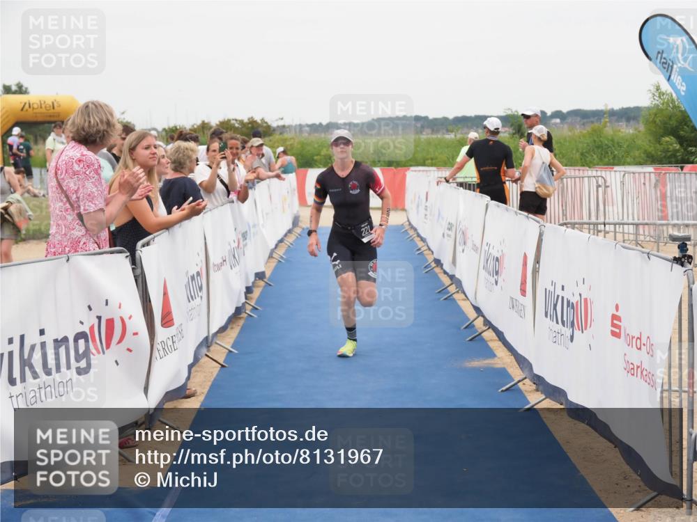22.06.2025 - Viking Triathlon MichiJ http://msf.ph/oto/8131967 22.06.2025 15:42:30 Ziel 221 meine-sportfotos.de