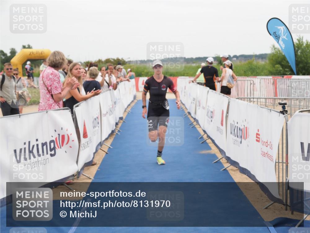 22.06.2025 - Viking Triathlon MichiJ http://msf.ph/oto/8131970 22.06.2025 15:42:31 Ziel 221 meine-sportfotos.de