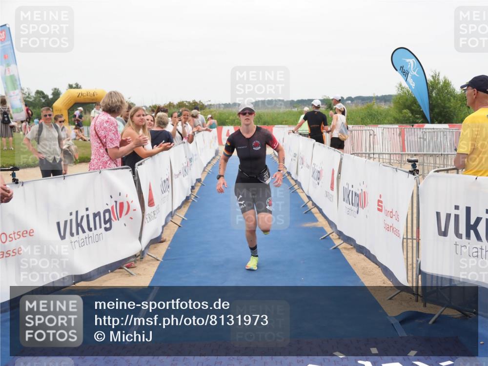 22.06.2025 - Viking Triathlon MichiJ http://msf.ph/oto/8131973 22.06.2025 15:42:31 Ziel 221 meine-sportfotos.de