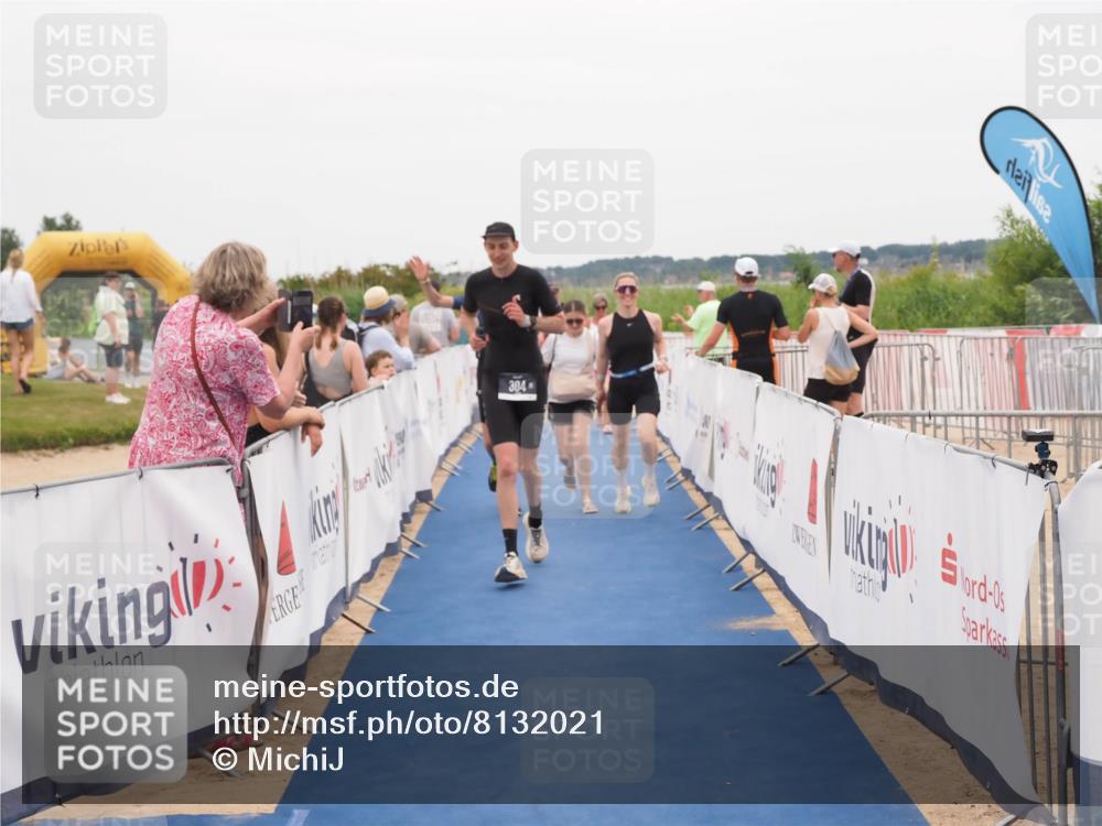 22.06.2025 - Viking Triathlon MichiJ http://msf.ph/oto/8132021 22.06.2025 15:42:55 Ziel 304, 344, 389, 615 meine-sportfotos.de