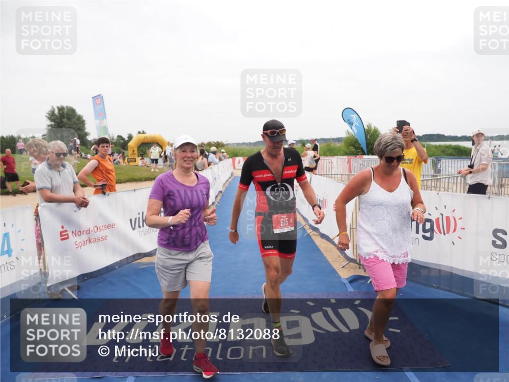 22.06.2025 - Viking Triathlon MichiJ http://msf.ph/oto/8132088 22.06.2025 15:43:03 Ziel 389, 615 meine-sportfotos.de