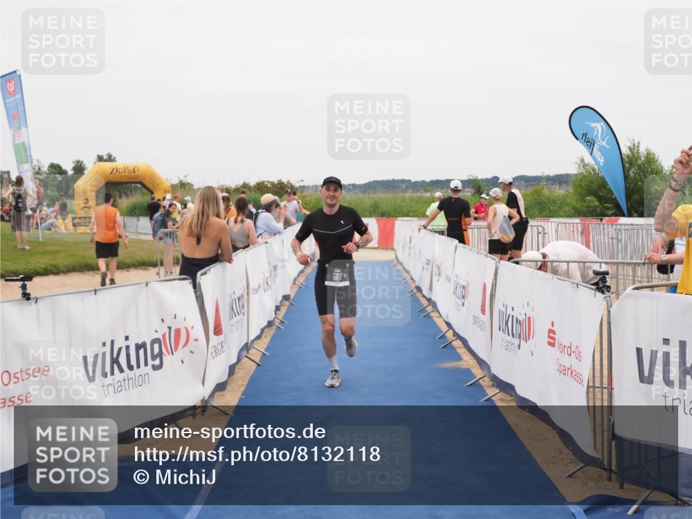 22.06.2025 - Viking Triathlon MichiJ http://msf.ph/oto/8132118 22.06.2025 15:43:17 Ziel 501 meine-sportfotos.de