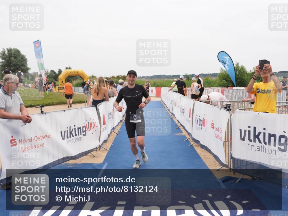22.06.2025 - Viking Triathlon MichiJ http://msf.ph/oto/8132124 22.06.2025 15:43:18 Ziel 501 meine-sportfotos.de