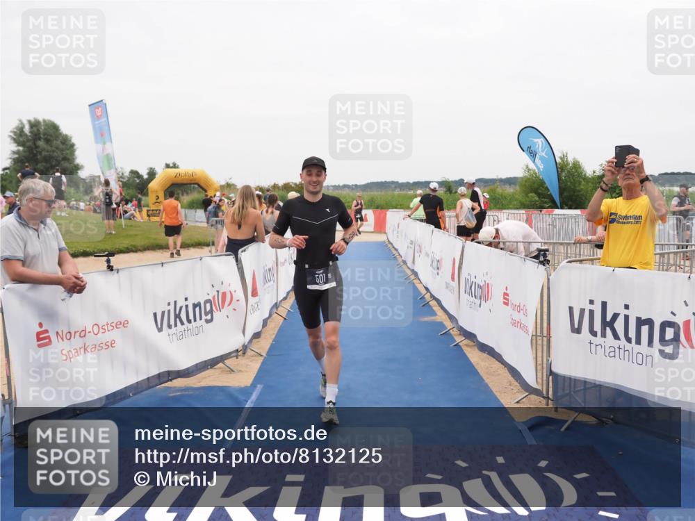22.06.2025 - Viking Triathlon MichiJ http://msf.ph/oto/8132125 22.06.2025 15:43:18 Ziel 501 meine-sportfotos.de