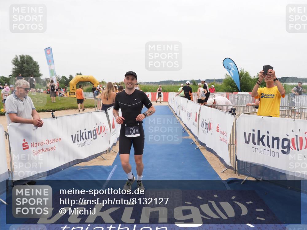 22.06.2025 - Viking Triathlon MichiJ http://msf.ph/oto/8132127 22.06.2025 15:43:18 Ziel 501 meine-sportfotos.de