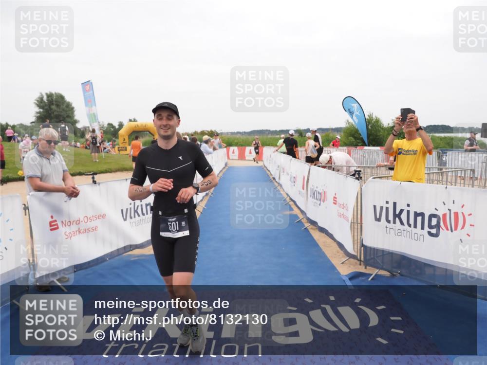 22.06.2025 - Viking Triathlon MichiJ http://msf.ph/oto/8132130 22.06.2025 15:43:19 Ziel 501 meine-sportfotos.de