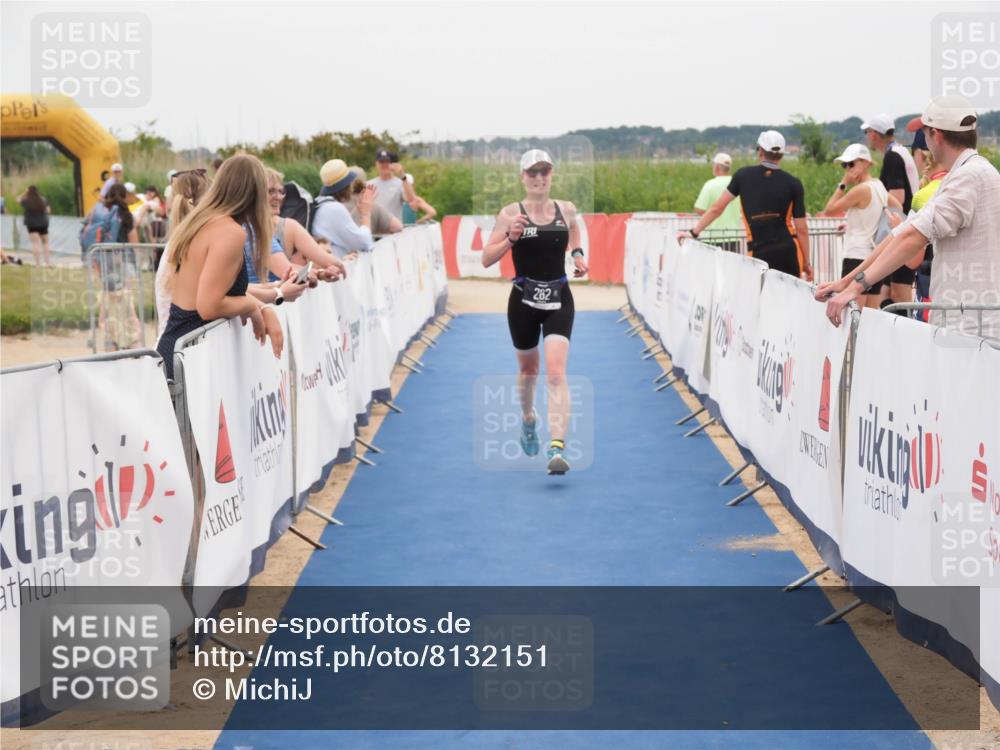 22.06.2025 - Viking Triathlon MichiJ http://msf.ph/oto/8132151 22.06.2025 15:43:35 Ziel 282 meine-sportfotos.de