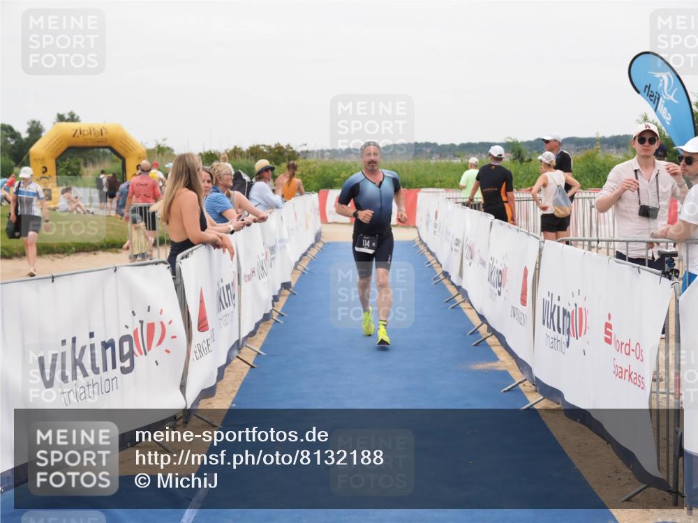 22.06.2025 - Viking Triathlon MichiJ http://msf.ph/oto/8132188 22.06.2025 15:43:50 Ziel 114 meine-sportfotos.de