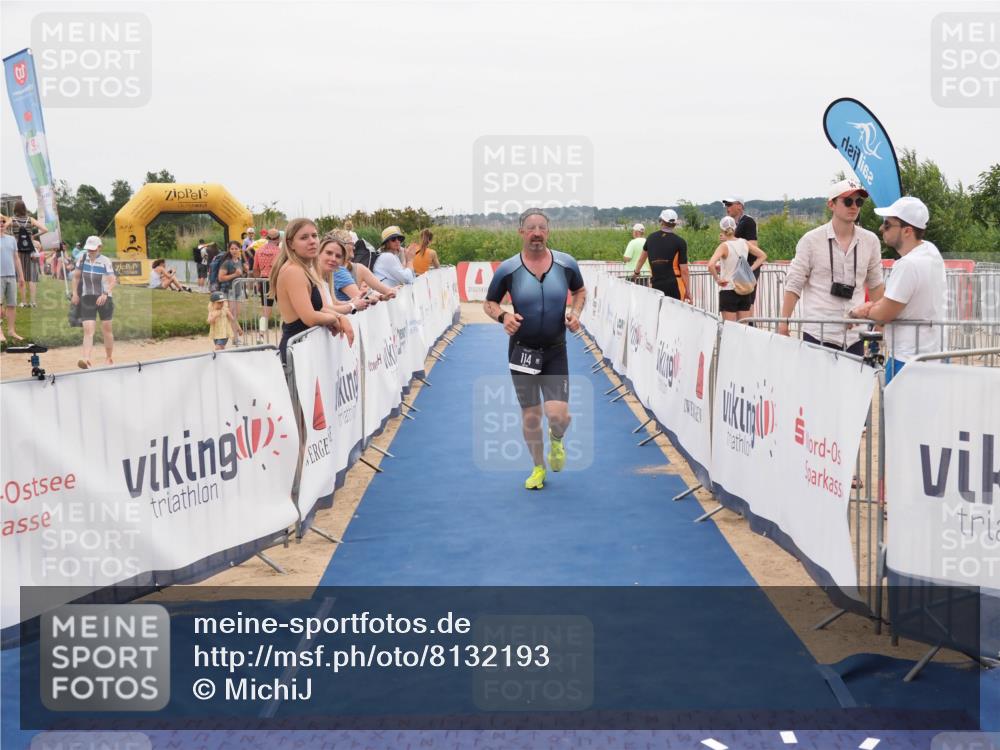 22.06.2025 - Viking Triathlon MichiJ http://msf.ph/oto/8132193 22.06.2025 15:43:50 Ziel 114 meine-sportfotos.de
