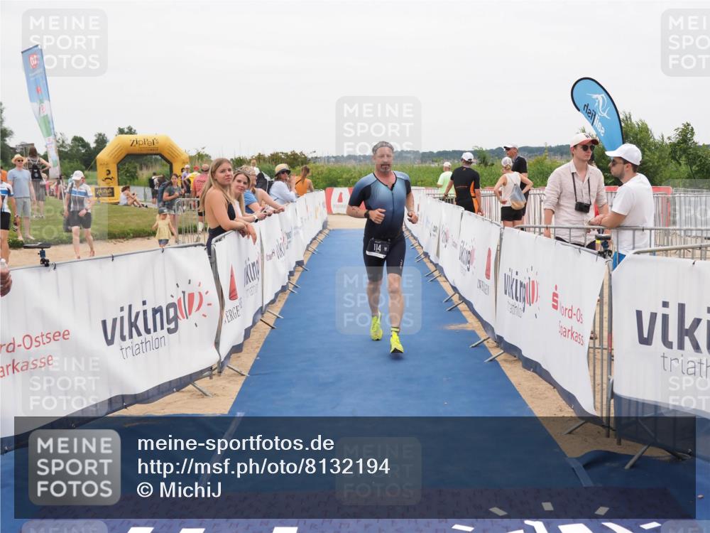 22.06.2025 - Viking Triathlon MichiJ http://msf.ph/oto/8132194 22.06.2025 15:43:50 Ziel 114 meine-sportfotos.de