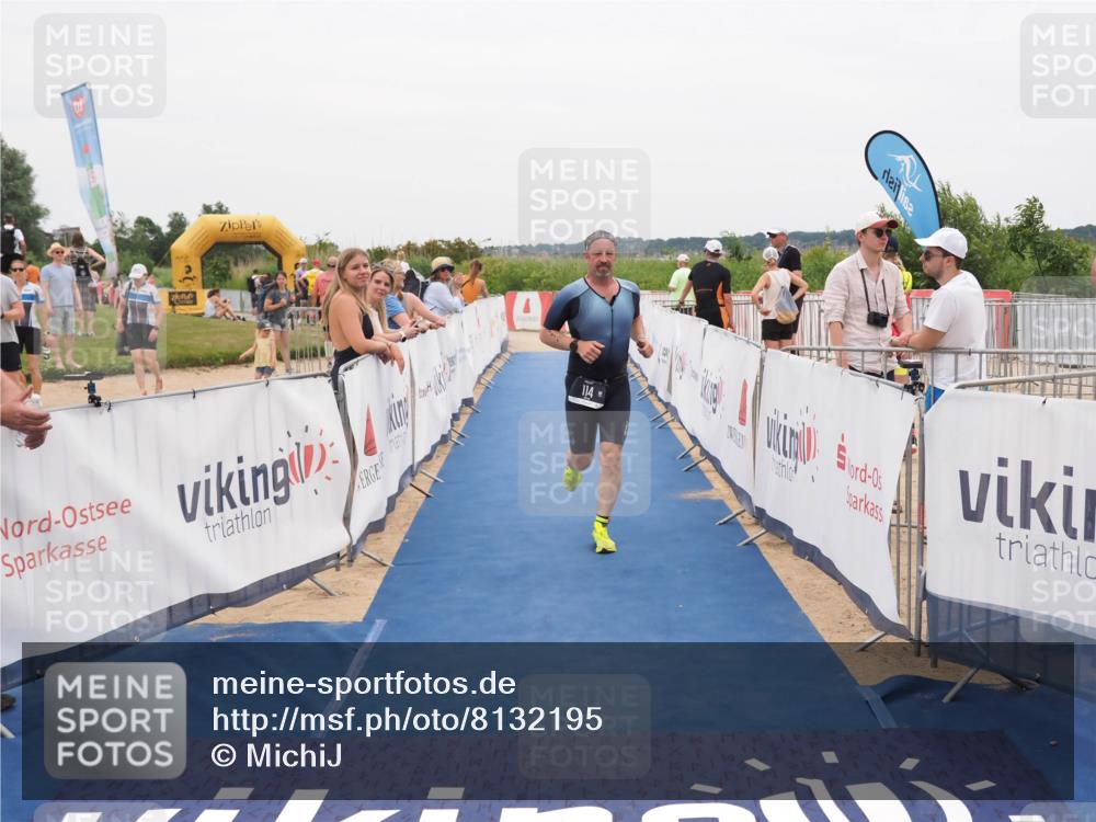 22.06.2025 - Viking Triathlon MichiJ http://msf.ph/oto/8132195 22.06.2025 15:43:50 Ziel 114 meine-sportfotos.de