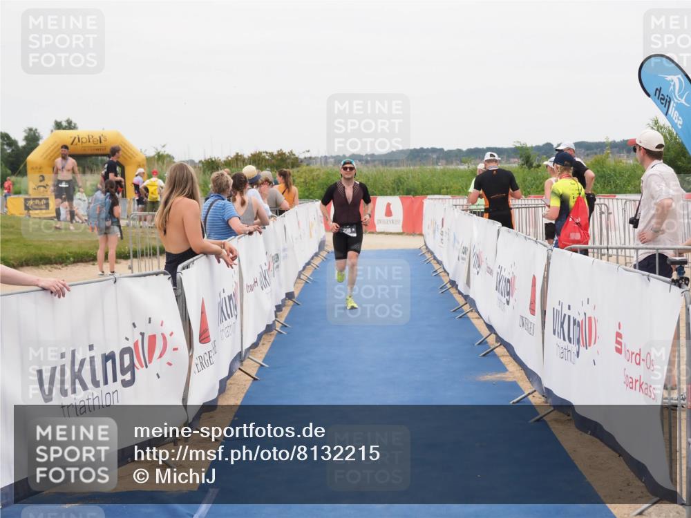 22.06.2025 - Viking Triathlon MichiJ http://msf.ph/oto/8132215 22.06.2025 15:44:23 Ziel 238 meine-sportfotos.de
