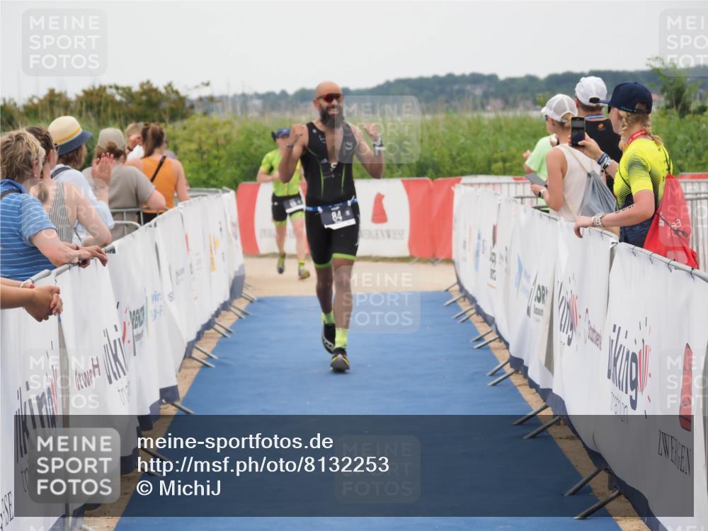 22.06.2025 - Viking Triathlon MichiJ http://msf.ph/oto/8132253 22.06.2025 15:44:37 Ziel 84 meine-sportfotos.de