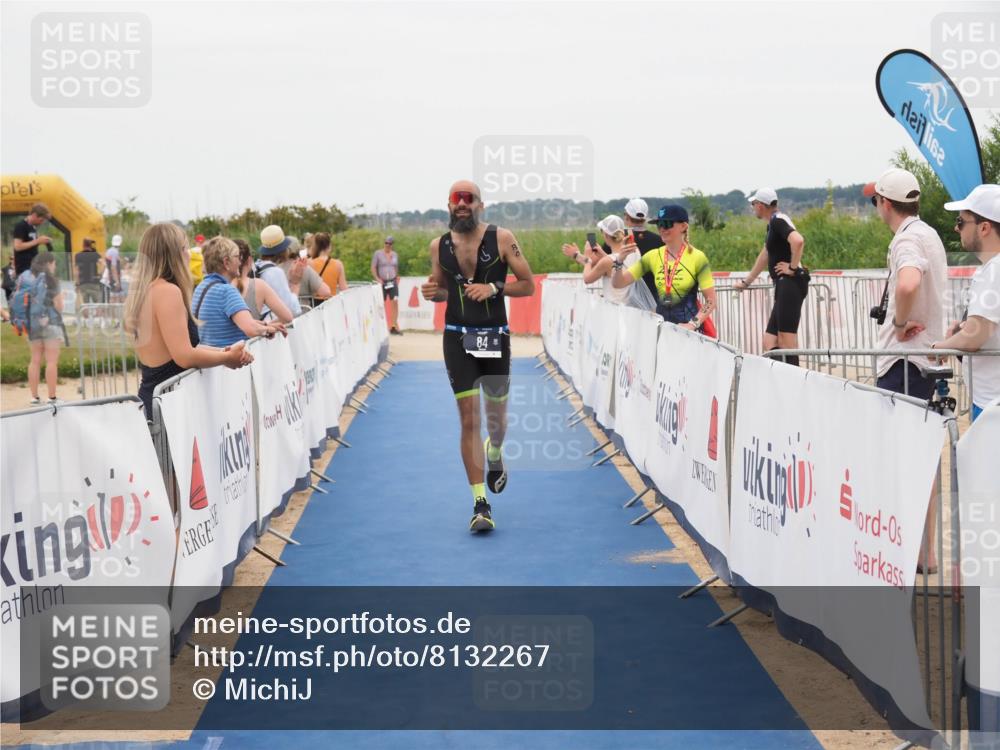 22.06.2025 - Viking Triathlon MichiJ http://msf.ph/oto/8132267 22.06.2025 15:44:39 Ziel 66, 84 meine-sportfotos.de