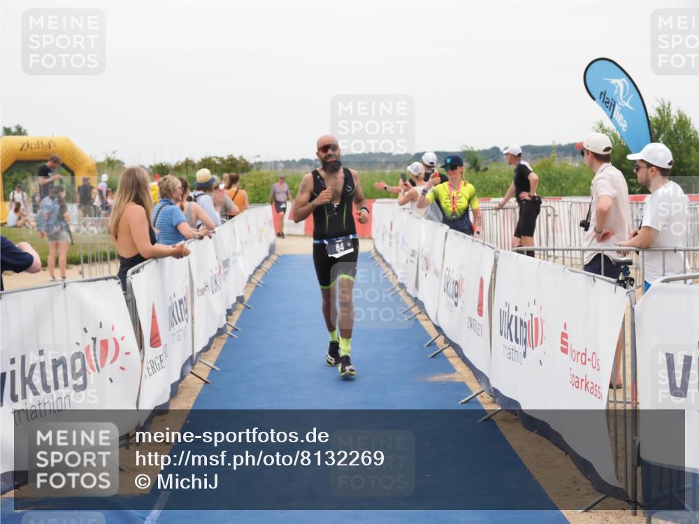 22.06.2025 - Viking Triathlon MichiJ http://msf.ph/oto/8132269 22.06.2025 15:44:39 Ziel 66, 84 meine-sportfotos.de