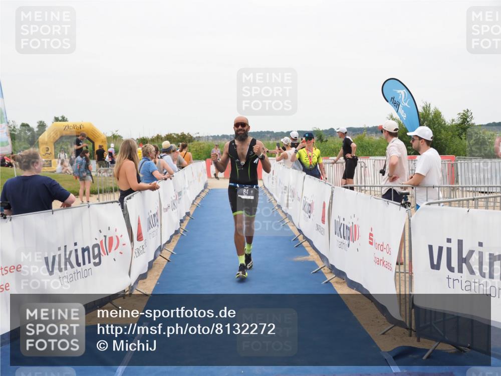 22.06.2025 - Viking Triathlon MichiJ http://msf.ph/oto/8132272 22.06.2025 15:44:39 Ziel 66, 84 meine-sportfotos.de
