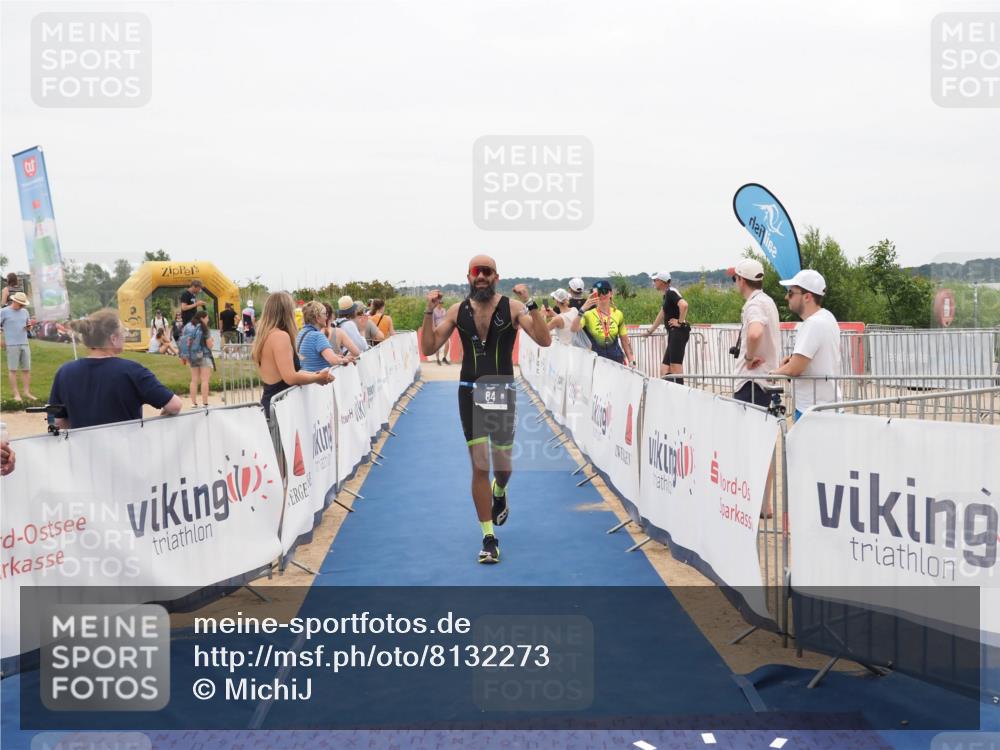 22.06.2025 - Viking Triathlon MichiJ http://msf.ph/oto/8132273 22.06.2025 15:44:40 Ziel 66, 84 meine-sportfotos.de
