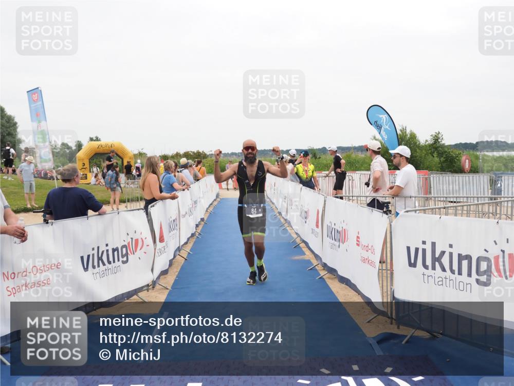 22.06.2025 - Viking Triathlon MichiJ http://msf.ph/oto/8132274 22.06.2025 15:44:40 Ziel 66, 84 meine-sportfotos.de