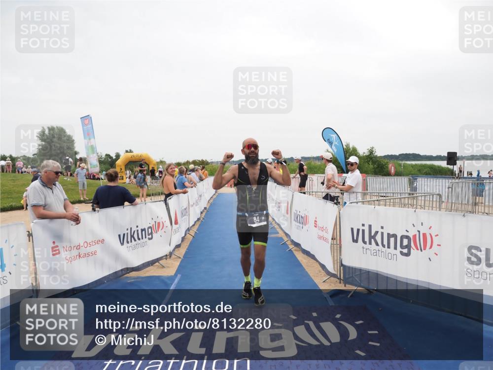 22.06.2025 - Viking Triathlon MichiJ http://msf.ph/oto/8132280 22.06.2025 15:44:40 Ziel 66, 84 meine-sportfotos.de