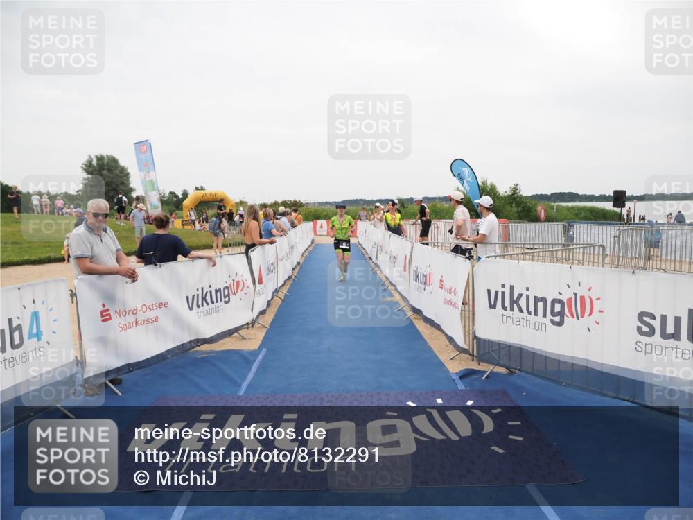 22.06.2025 - Viking Triathlon MichiJ http://msf.ph/oto/8132291 22.06.2025 15:44:42 Ziel 66, 84 meine-sportfotos.de