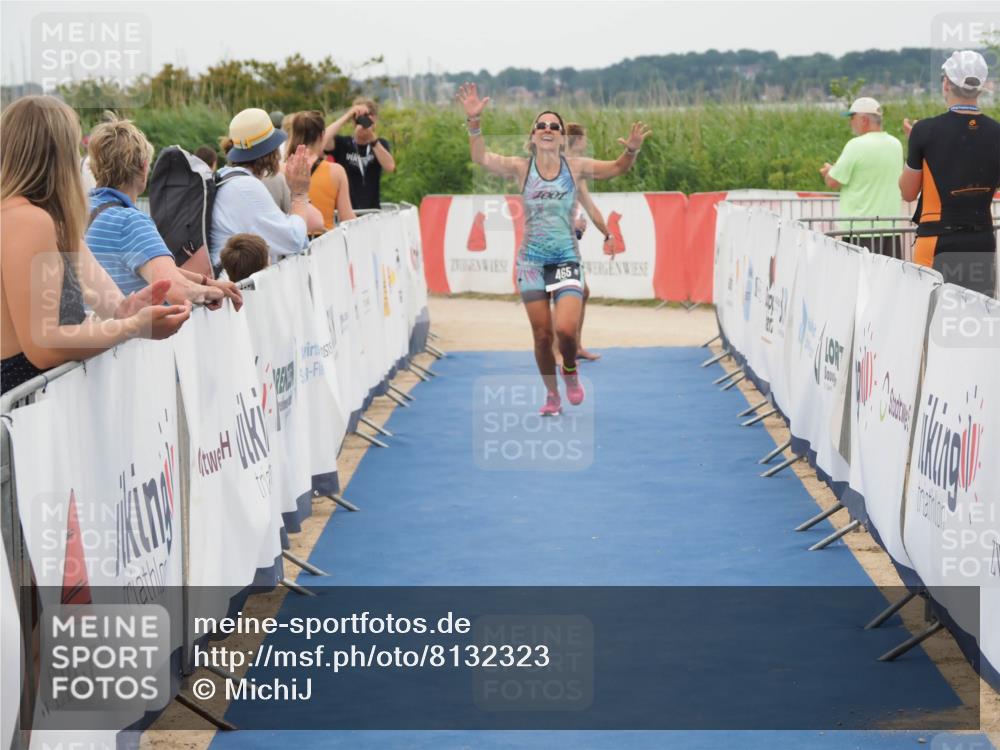 22.06.2025 - Viking Triathlon MichiJ http://msf.ph/oto/8132323 22.06.2025 15:45:01 Ziel 465 meine-sportfotos.de