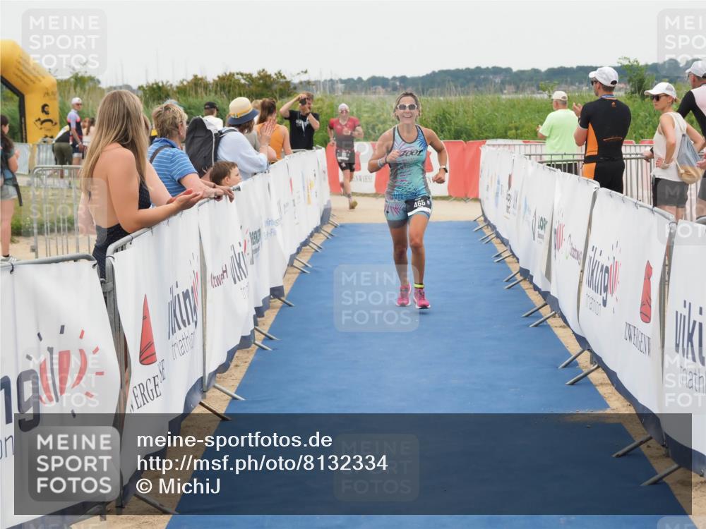 22.06.2025 - Viking Triathlon MichiJ http://msf.ph/oto/8132334 22.06.2025 15:45:03 Ziel 465, 511 meine-sportfotos.de