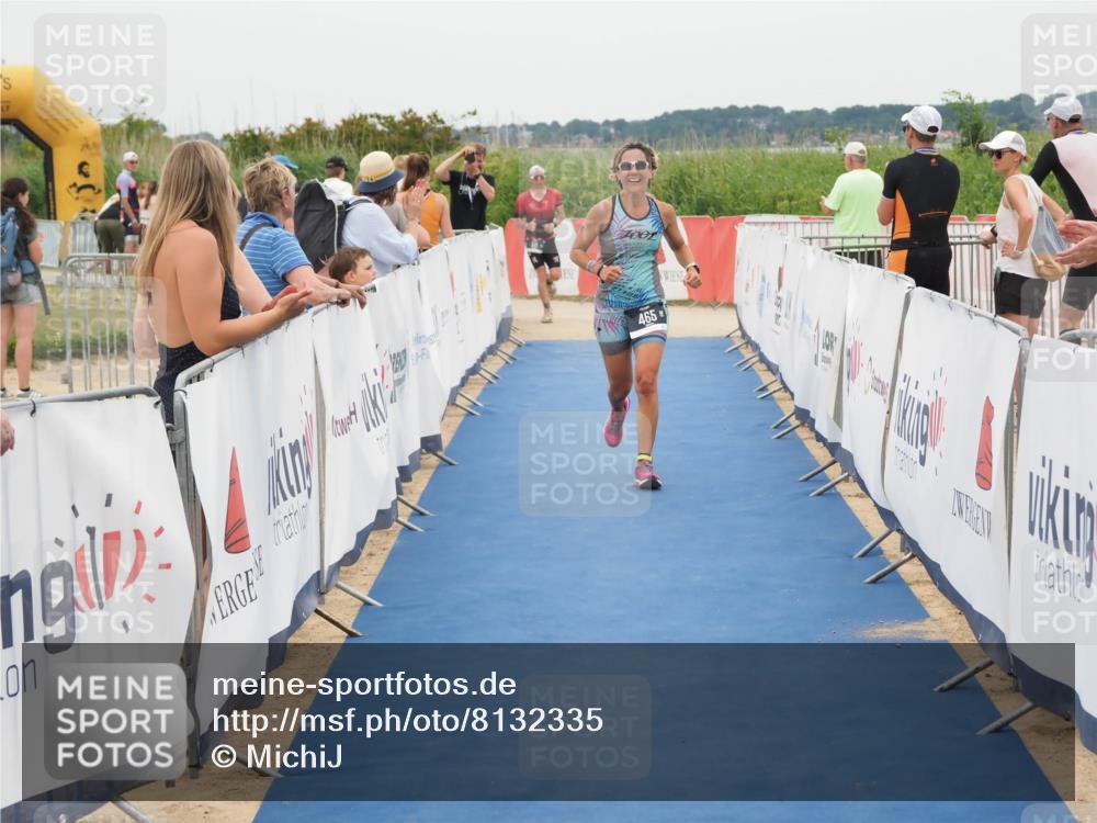 22.06.2025 - Viking Triathlon MichiJ http://msf.ph/oto/8132335 22.06.2025 15:45:03 Ziel 465, 511 meine-sportfotos.de