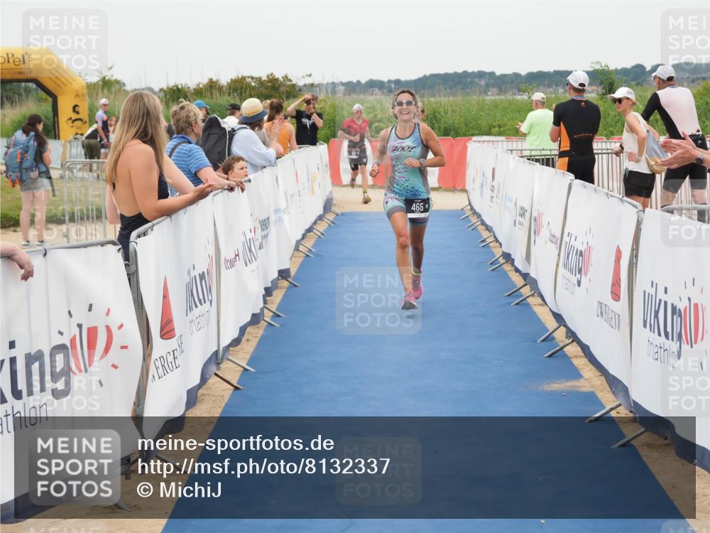 22.06.2025 - Viking Triathlon MichiJ http://msf.ph/oto/8132337 22.06.2025 15:45:03 Ziel 465, 511 meine-sportfotos.de