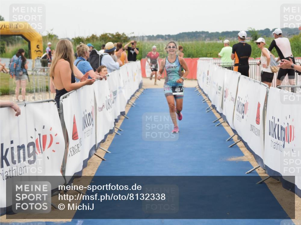 22.06.2025 - Viking Triathlon MichiJ http://msf.ph/oto/8132338 22.06.2025 15:45:03 Ziel 465, 511 meine-sportfotos.de