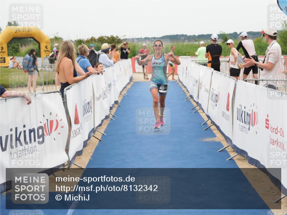 22.06.2025 - Viking Triathlon MichiJ http://msf.ph/oto/8132342 22.06.2025 15:45:04 Ziel 465, 511 meine-sportfotos.de