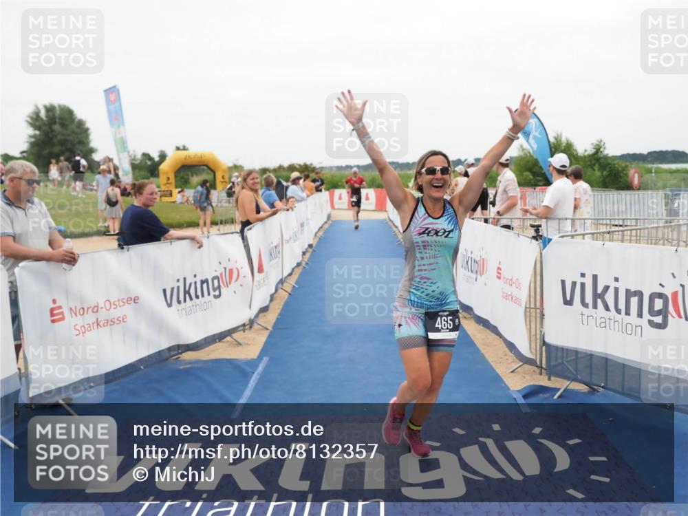 22.06.2025 - Viking Triathlon MichiJ http://msf.ph/oto/8132357 22.06.2025 15:45:06 Ziel 465, 511 meine-sportfotos.de