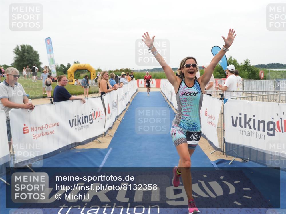 22.06.2025 - Viking Triathlon MichiJ http://msf.ph/oto/8132358 22.06.2025 15:45:06 Ziel 465, 511 meine-sportfotos.de