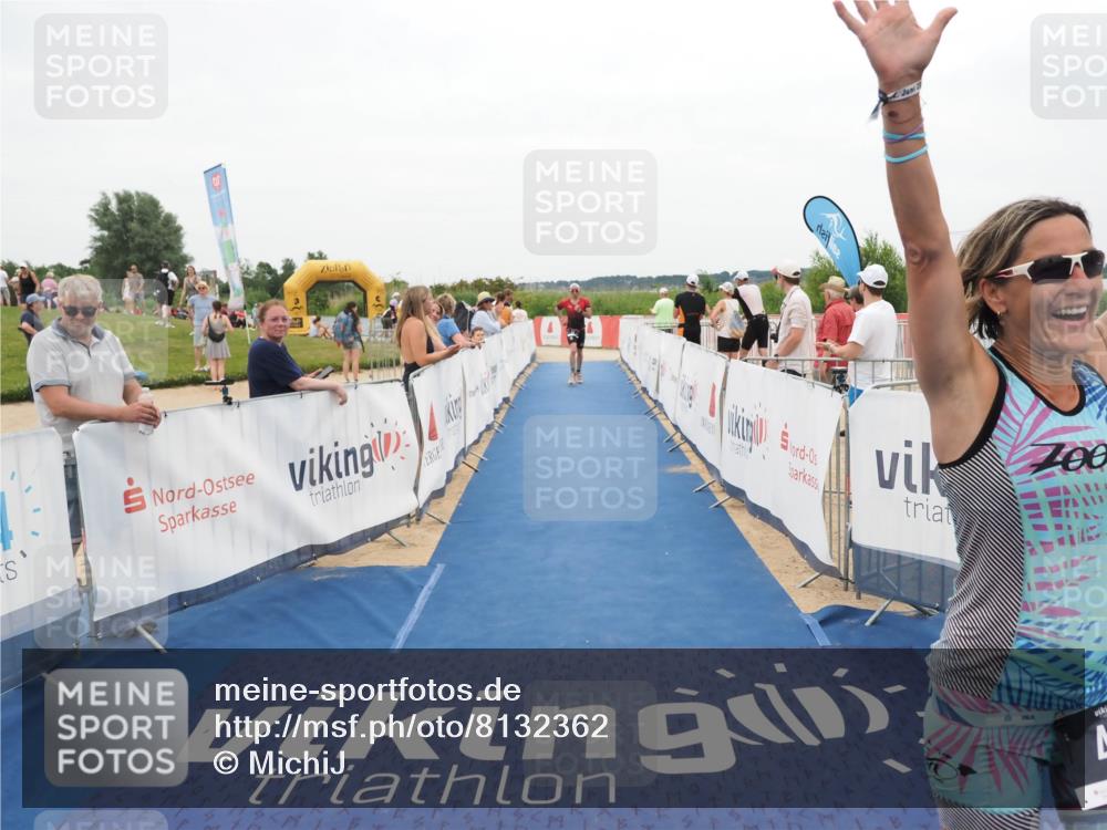 22.06.2025 - Viking Triathlon MichiJ http://msf.ph/oto/8132362 22.06.2025 15:45:06 Ziel 465, 511 meine-sportfotos.de