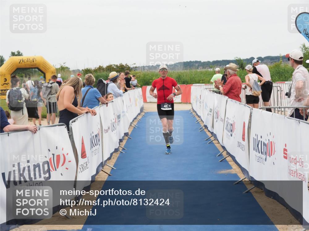 22.06.2025 - Viking Triathlon MichiJ http://msf.ph/oto/8132424 22.06.2025 15:45:41 Ziel 482 meine-sportfotos.de